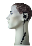 Radio scanner earpiece comfy rubber 3.5mm OR 2.5MM jack