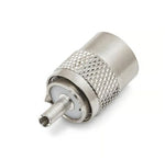 superior PL259 plug white Teflon for mini 8 RG8X low loss