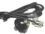 CB Aerial Mount Powerstick DV DV27 Straight 3/8 Base 4M RG58 Coax Lead & PL259