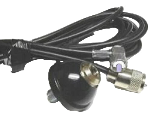 CB Aerial Mount Powerstick DV DV27 Straight 3/8 Base 4M RG58 Coax Lead & PL259