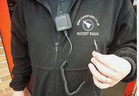 Radio Scanner Lapel Speaker 3.5mm Mono Plug