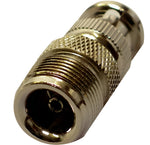 BNC Male Plug to N Type Female Socket Adaptor