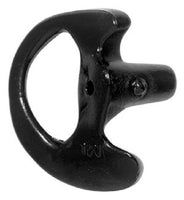 Emergency Services Open Earmould for Covert Earpieces - Black
