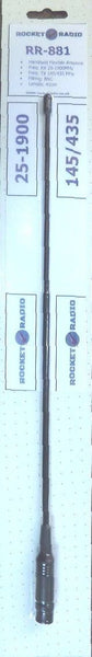 RR-881 Super Gainer Radio Scanner Antenna BNC fits Uniden UBC125XLT UBC75XLT EZI-33XLT