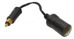HELLA DIN POWER ACCESSORY CONVERTER LEAD FOR TRUCKS MOTORCYCLES AND MOTOR HOMES